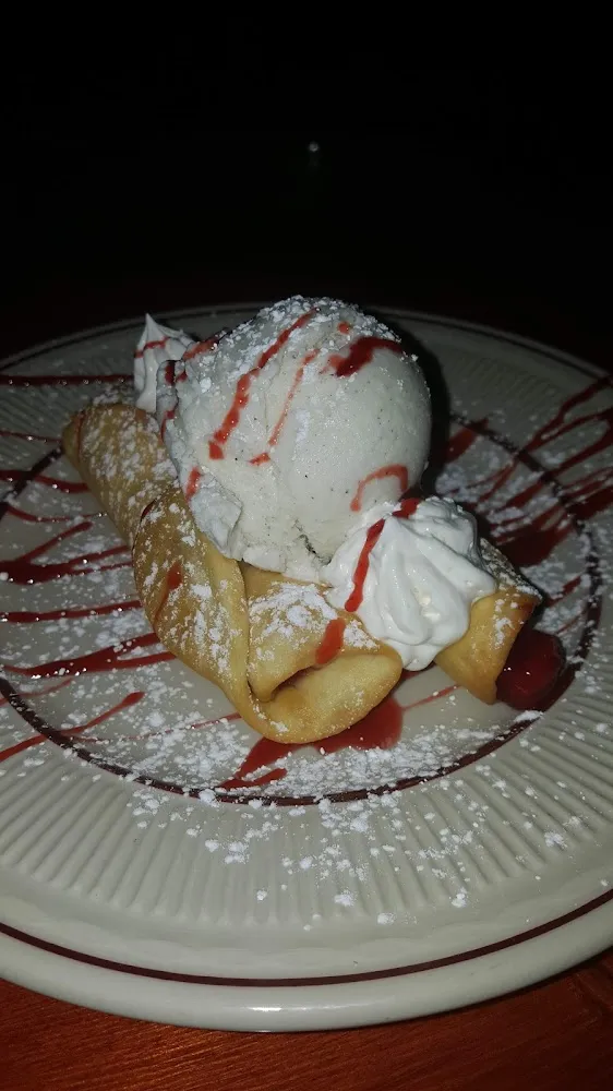 Cherry-Changas Sundae