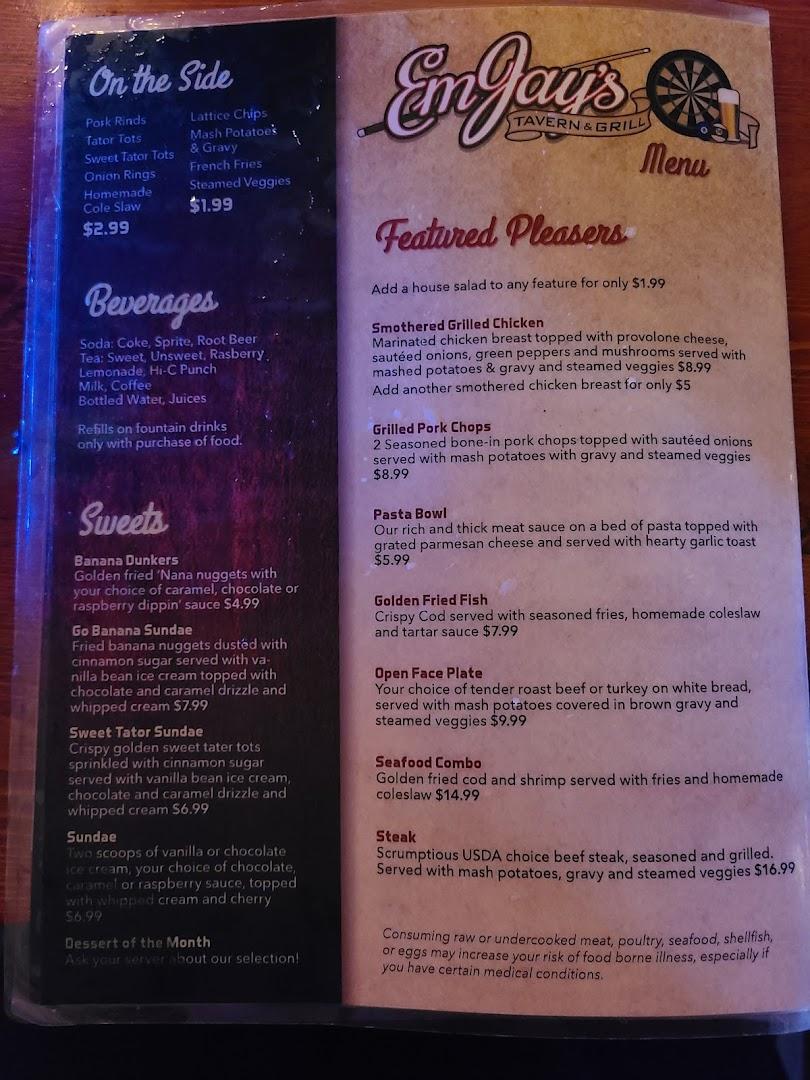 EmJay's Tavern & Grill