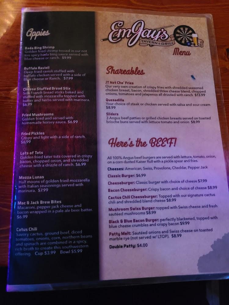 EmJay's Tavern & Grill Fried Mushrooms
